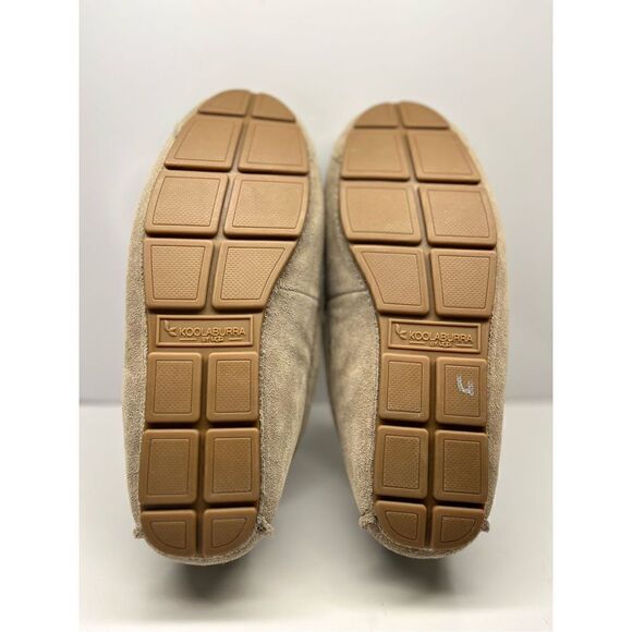 KOOLABURRA BY UGG MEN’S TIPTON EMBOSS 1119273 SIZE 8 Beige Slippers